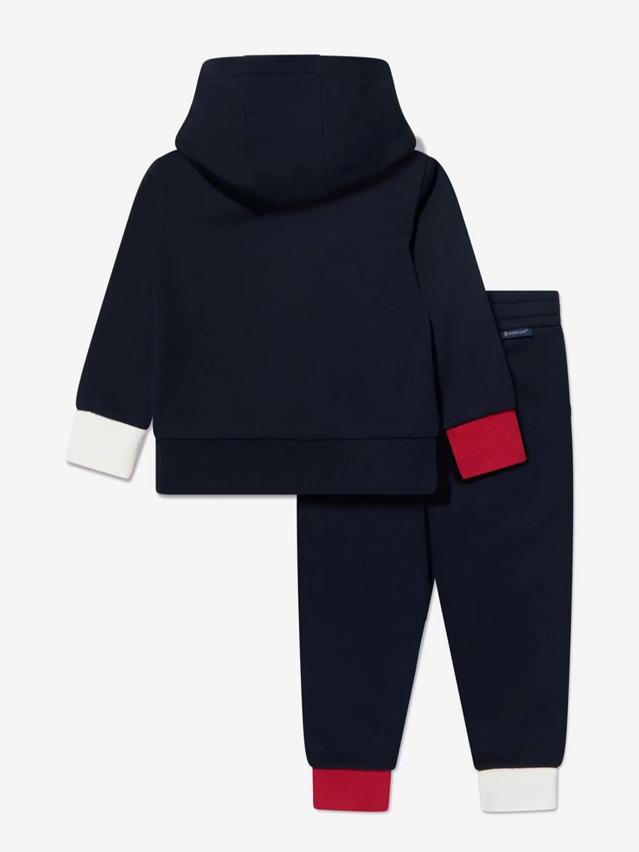 Moncler Enfant Navy Logo Tracksuit for Teen Boys - Stylish & Comfortable