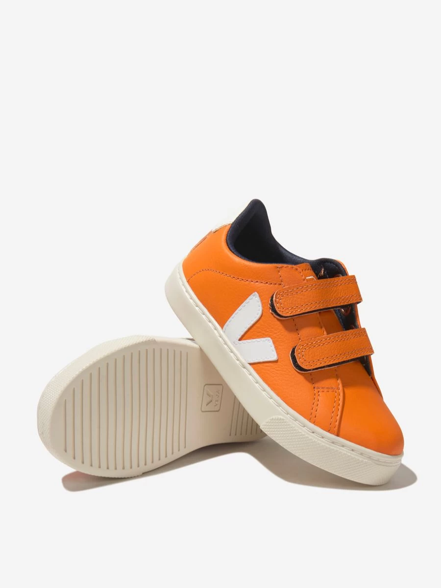 Veja Esplar Leather Kids Trainers - Chromefree Sneakers for Teens | Childsplay Clothing