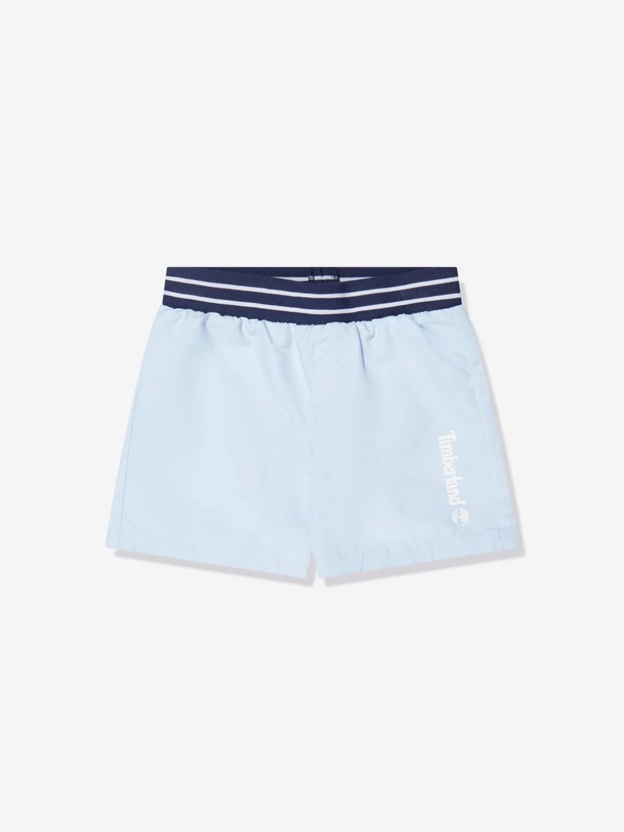 Timberland Baby Boys Blue Swim Shorts - Quick Dry Comfort for Toddlers