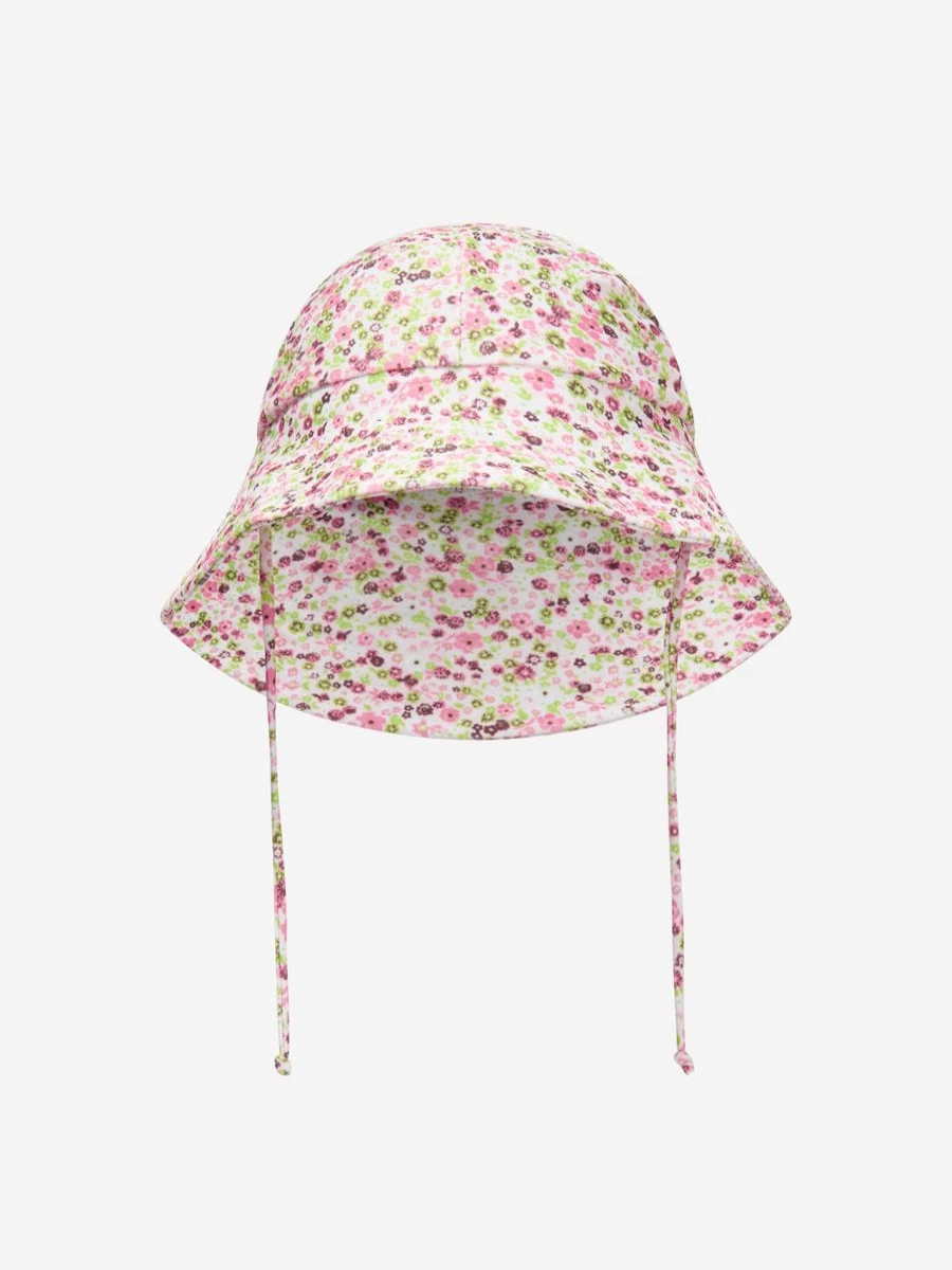 Molo Teen Girls Nuka Bucket Hat - Colorful Multicolour Sun Hat for Teens