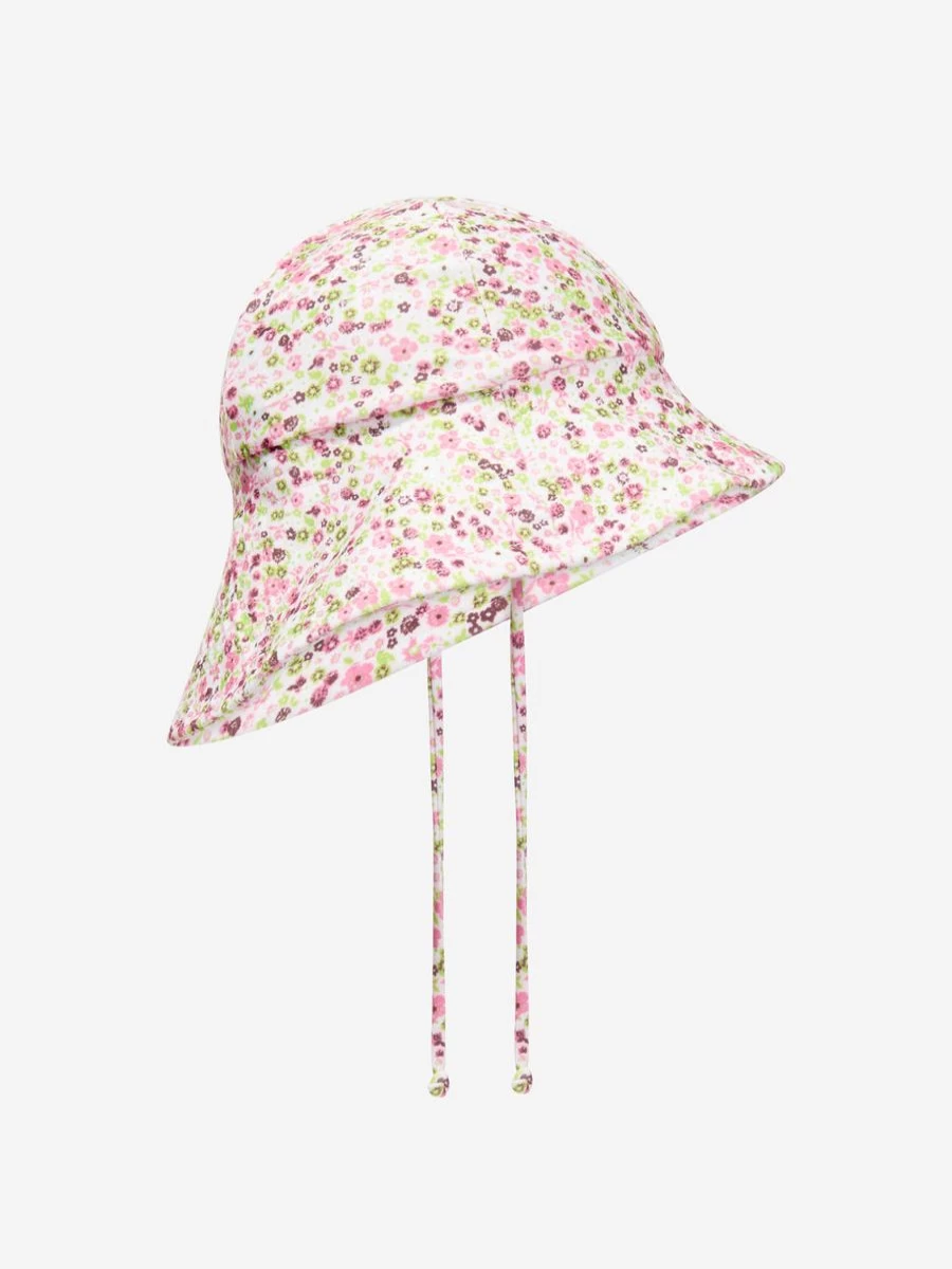 Molo Teen Girls Nuka Bucket Hat - Colorful Multicolour Sun Hat for Teens