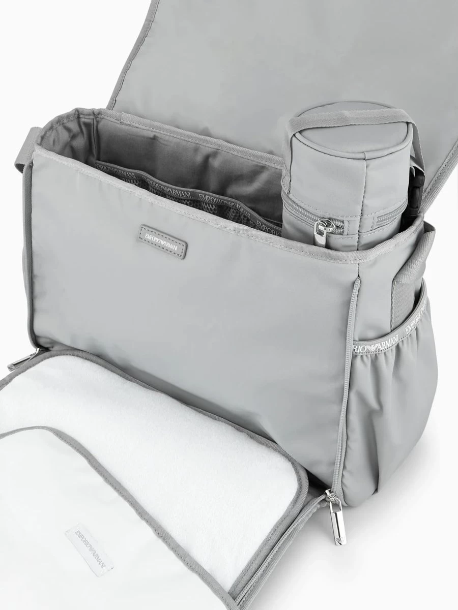 Emporio Armani Baby Unisex Diaper Bag - Stylish Changing Tote for Infants & Toddlers