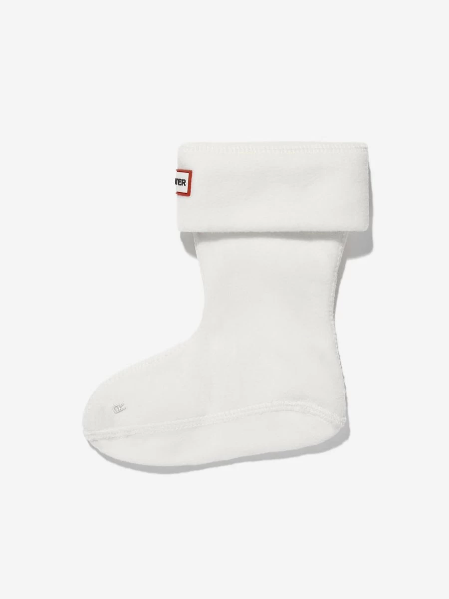 Hunter Girls' Eco-Friendly Fleece Boot Socks - Soft Recycled Warm Kids' Socks
