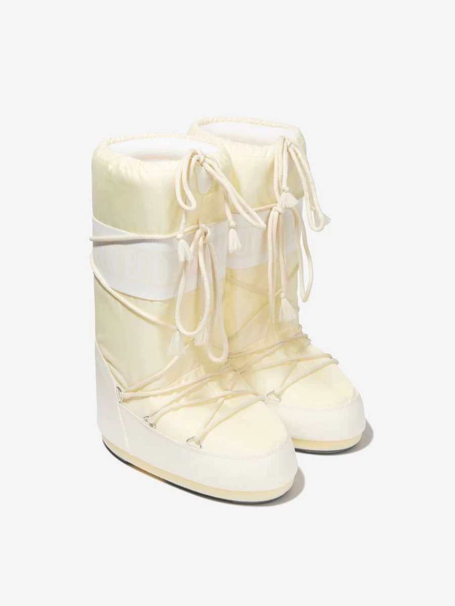 Moon Boot Girls' Icon Winter Snow Boots | Kids' Waterproof Cold Weather Footwear by Childsplay Clothing