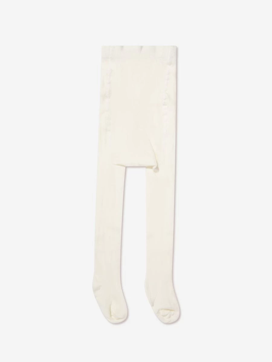 Paz Rodriguez Boys Ivory Cotton Kids Socks - Soft Comfortable Athletic Style