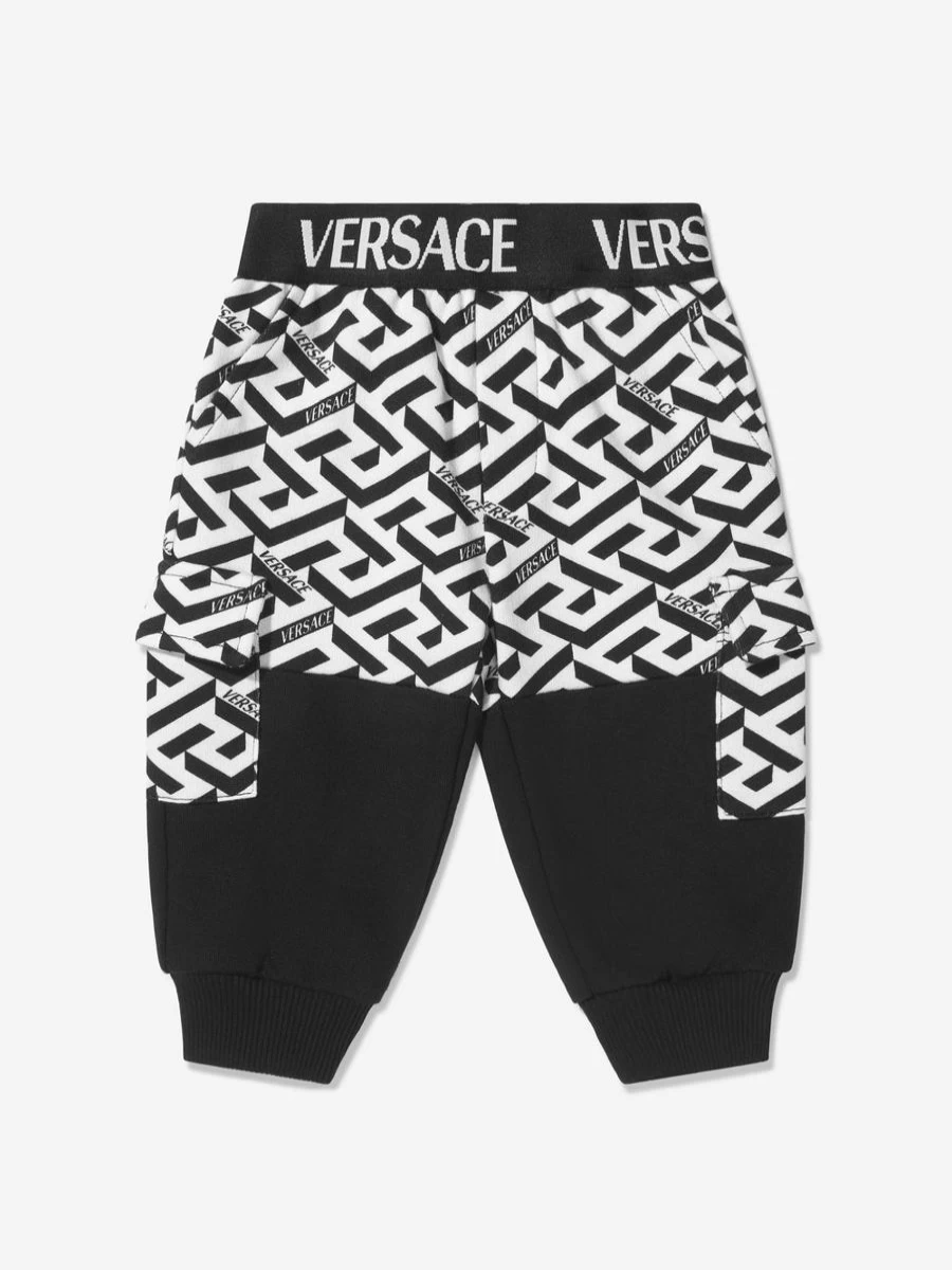 Versace Baby La Greca Joggers for Infants – Luxury Kids' Tracksuit Pants