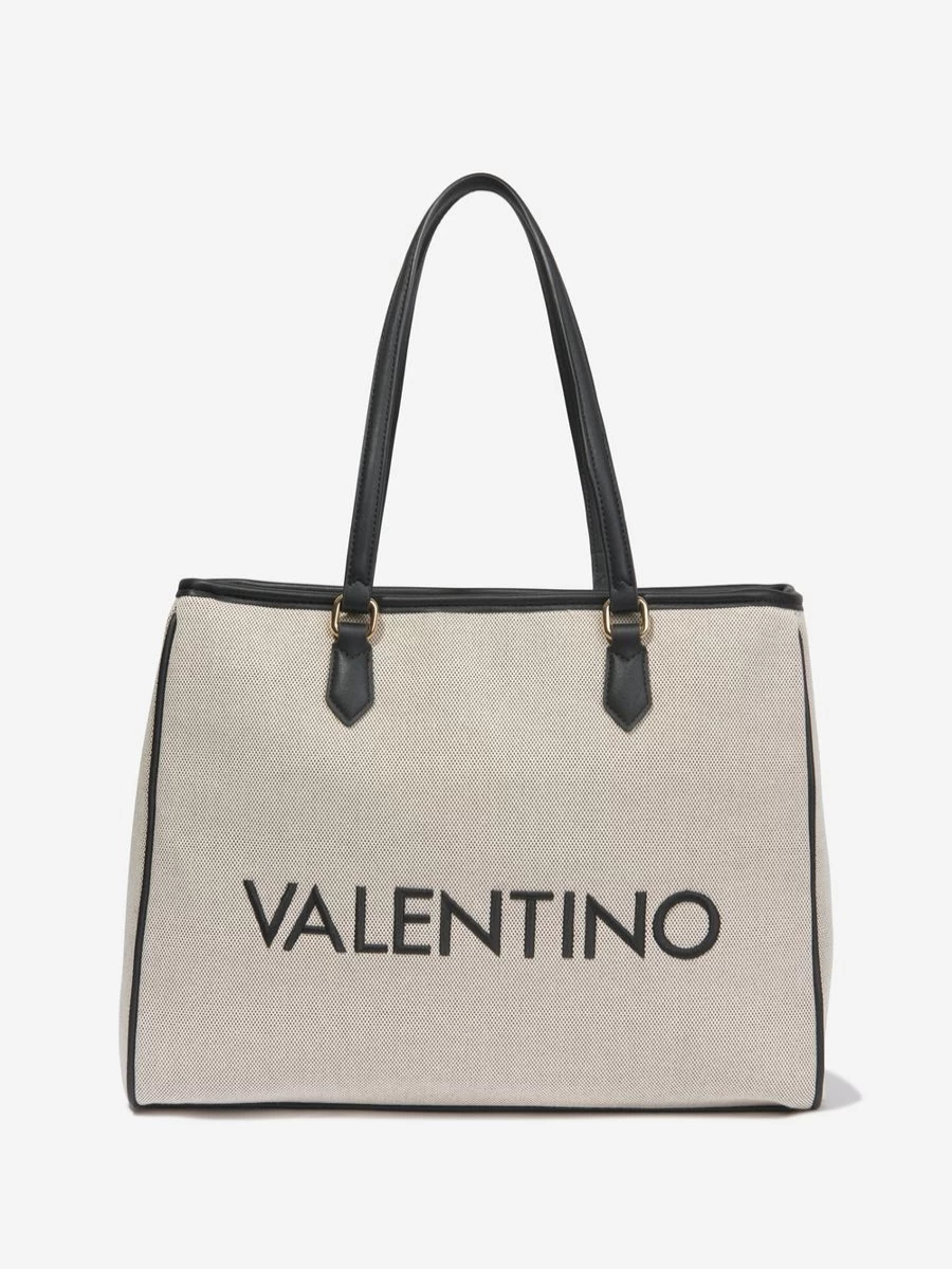 Valentino Girls Black Chelsea Tote Bag 39.9cm Luxury Handbag for Teens