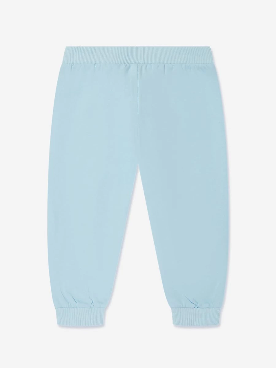 Moschino Kids Boys Blue Teddy Bear Rocking Horse Joggers Pants