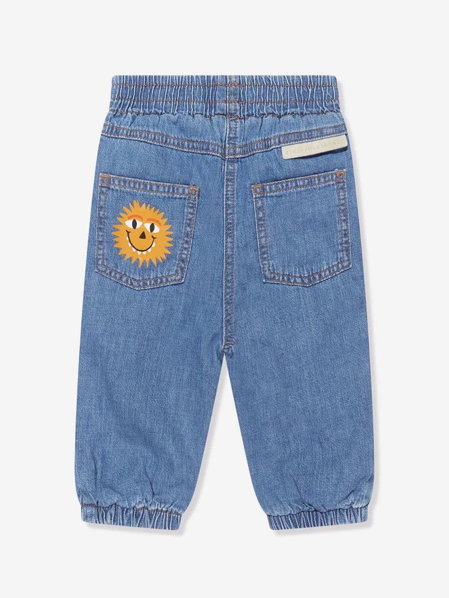Stella McCartney Kids Baby Boys Blue Chambray Trousers