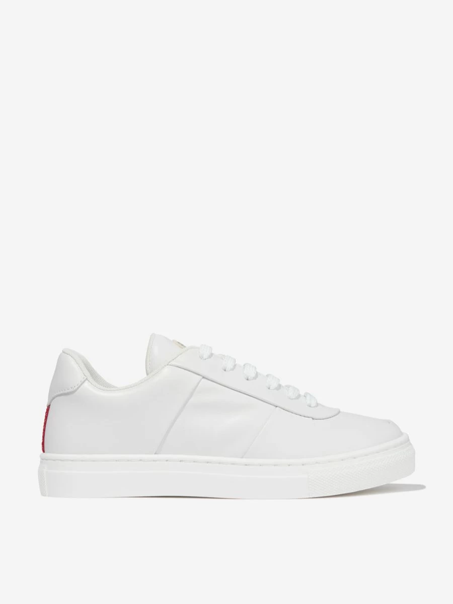 Moncler Enfant Girls' Leather Petit Neue York Low Top Sneakers | Stylish Kids Trainers