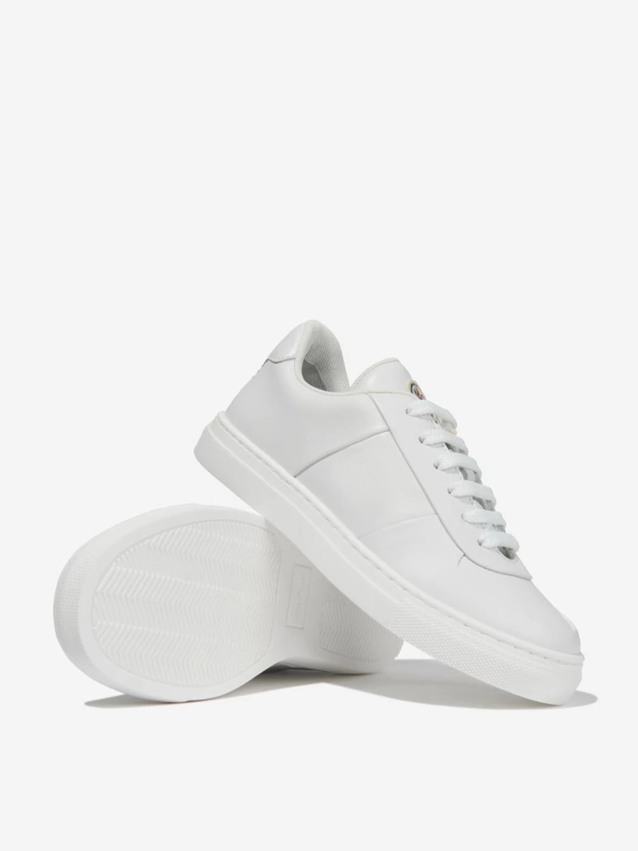 Moncler Enfant Girls' Leather Petit Neue York Low Top Sneakers | Stylish Kids Trainers