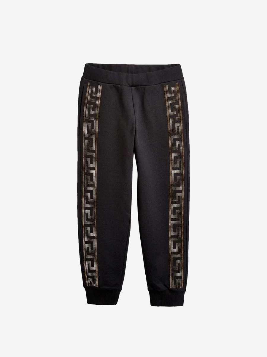 Versace Girls Joggers for Kids - Stylish & Comfortable Cotton Tracksuit Bottoms