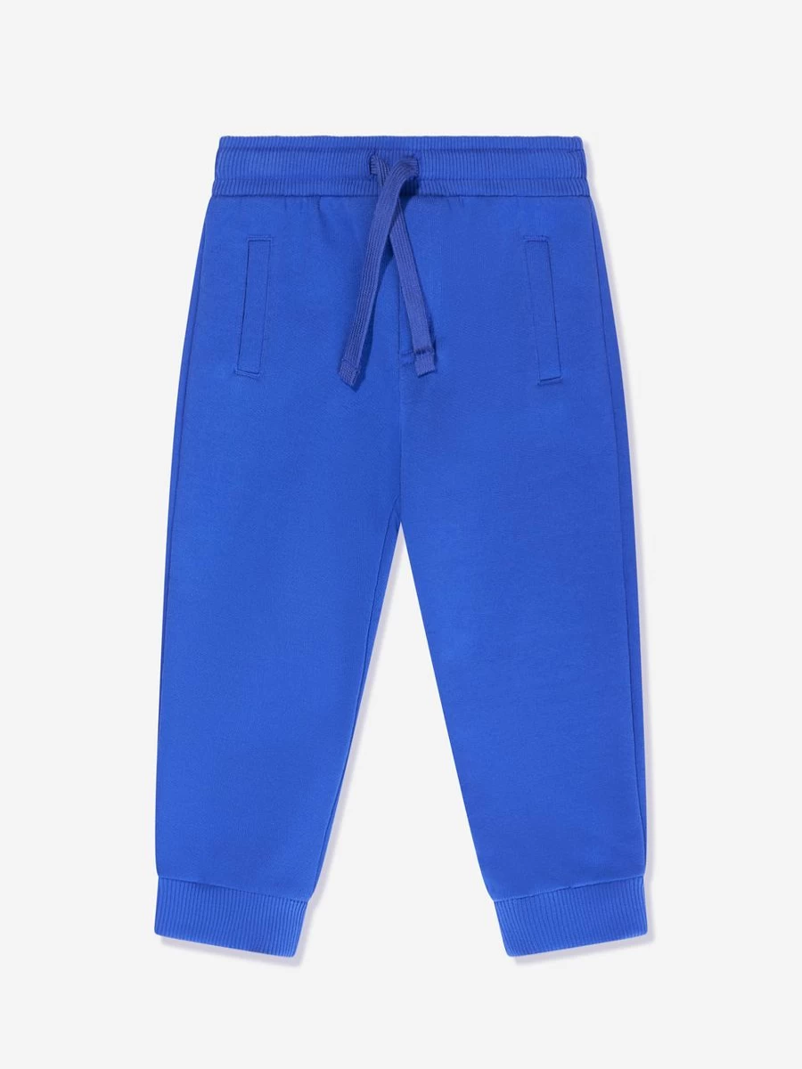 Dolce & Gabbana Kids Baby Boys Blue Logo Joggers Pants