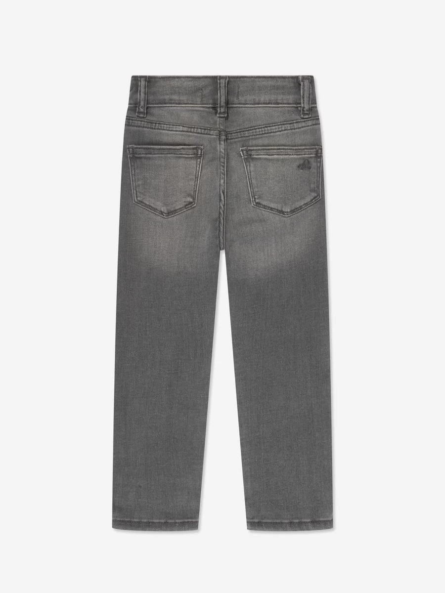 DL1961 Girls Chloe Grey Skinny Fit Jeans for Kids