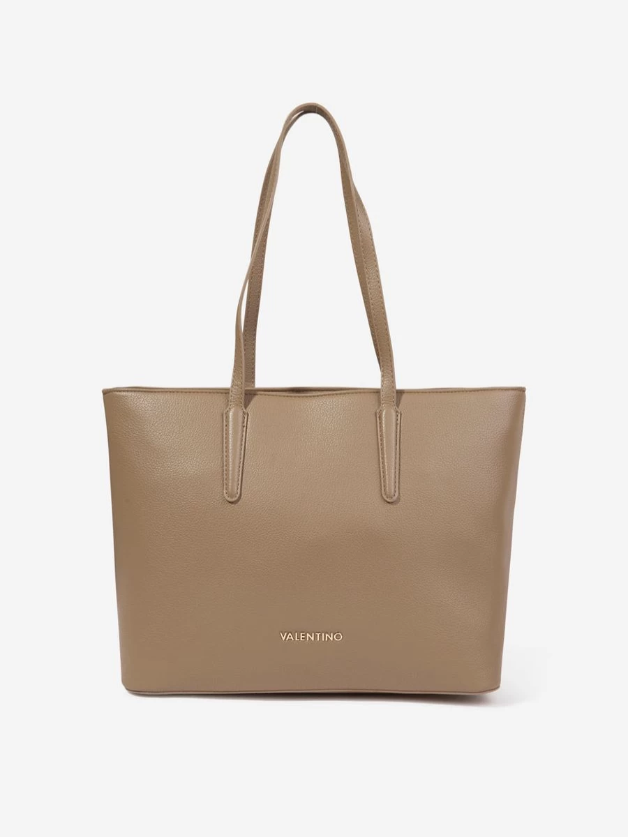 Valentino Girls Beige Martu Shopping Bag 38cm Wide Luxury Tote