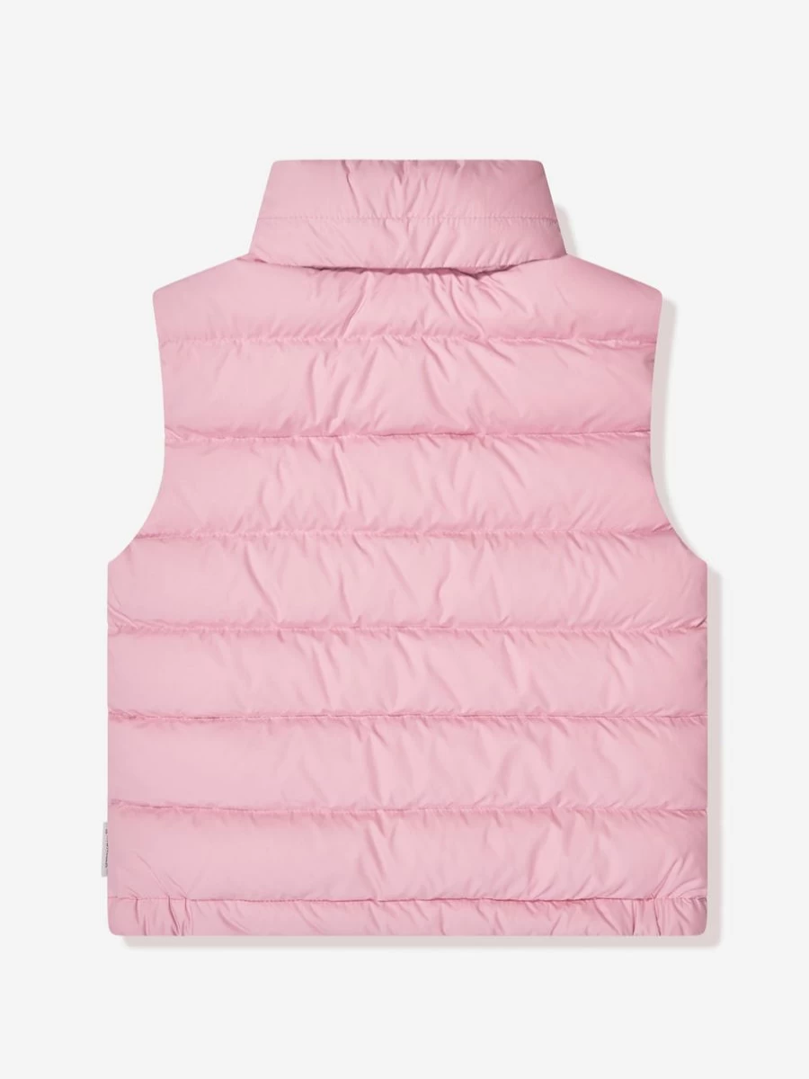 Moncler Enfant Boys Down Padded Rafael Gilet in Pink