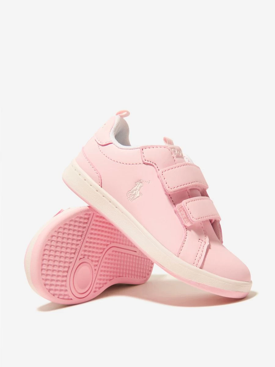 Ralph Lauren Kids Heritage Court EZ Trainers for Teen Girls - Comfortable Sneakers