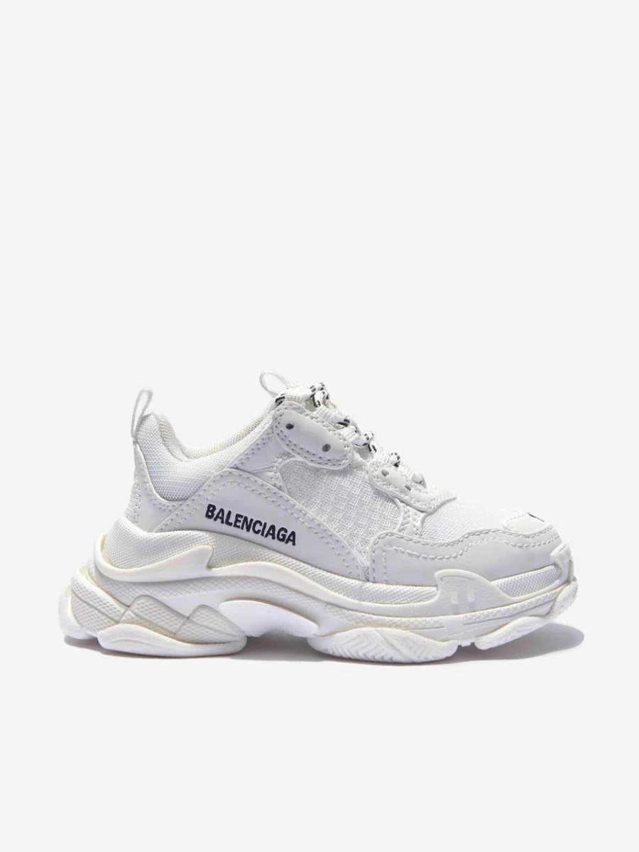 Balenciaga Kids Boys' Triple S Faux Leather Sneakers | EU Size | Childsplay Clothing