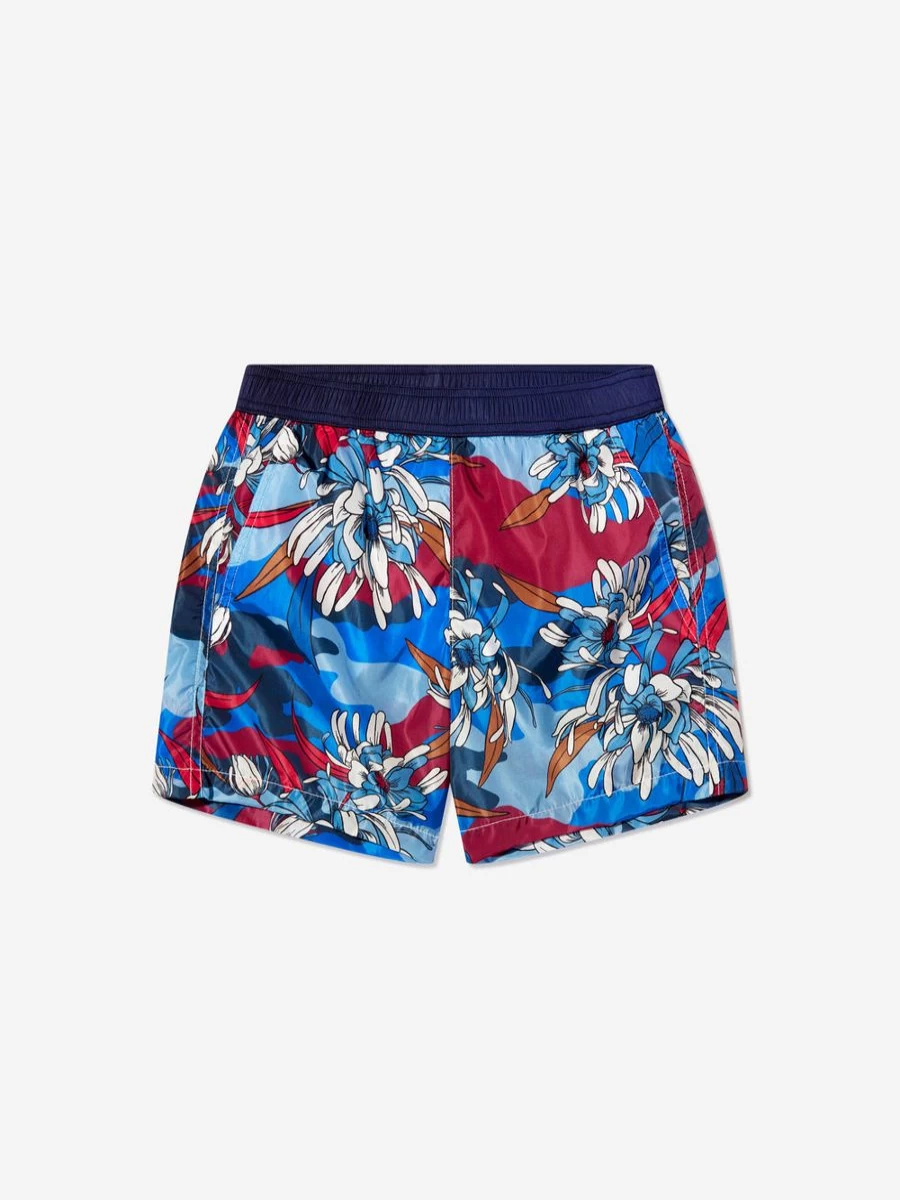 Moncler Enfant Boys' Colorful Quick-Dry Swim Shorts for Active Kids