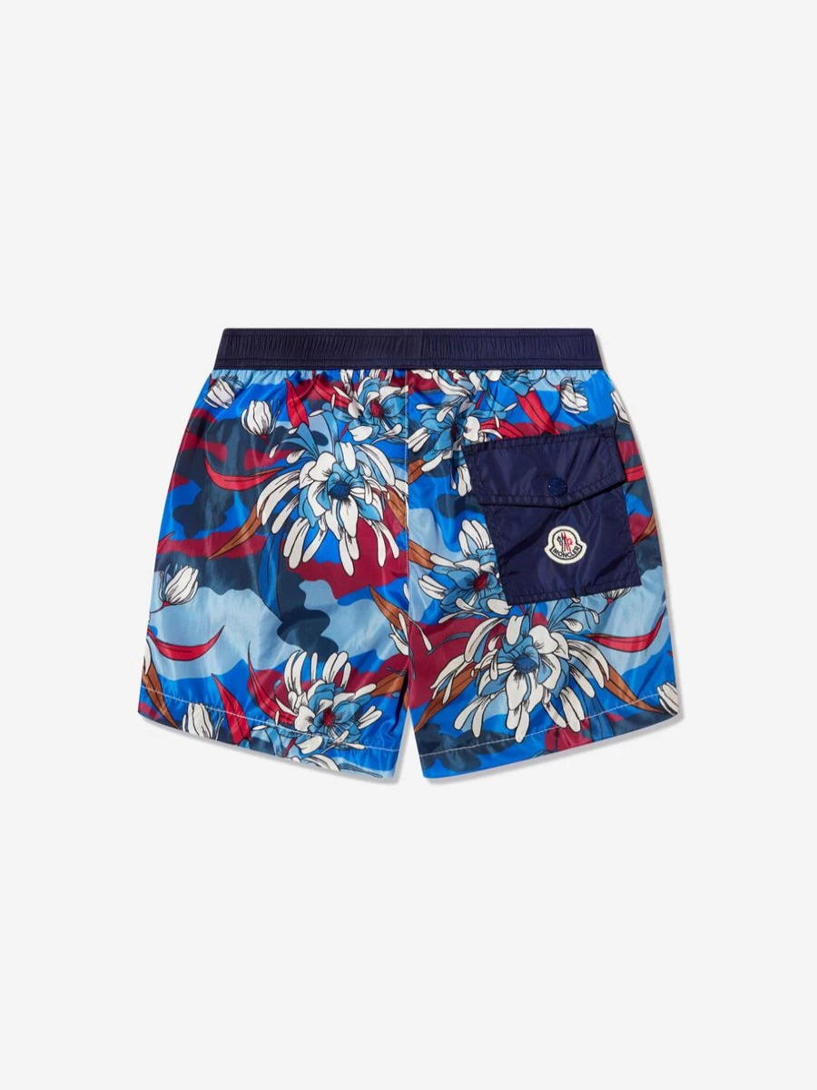 Moncler Enfant Boys' Colorful Quick-Dry Swim Shorts for Active Kids