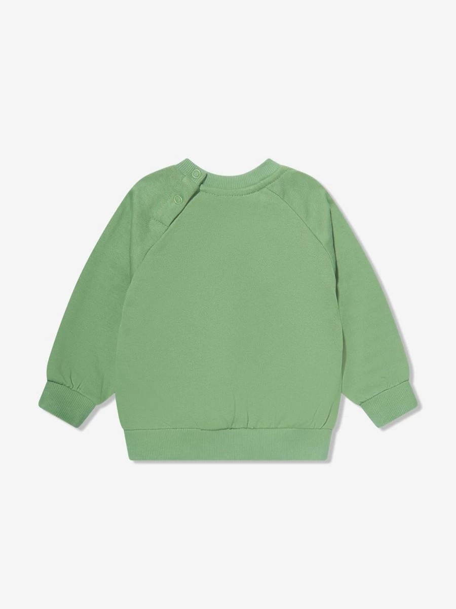 Molo Baby Green Kids Branch Living Sweatshirt for Infants & Toddlers