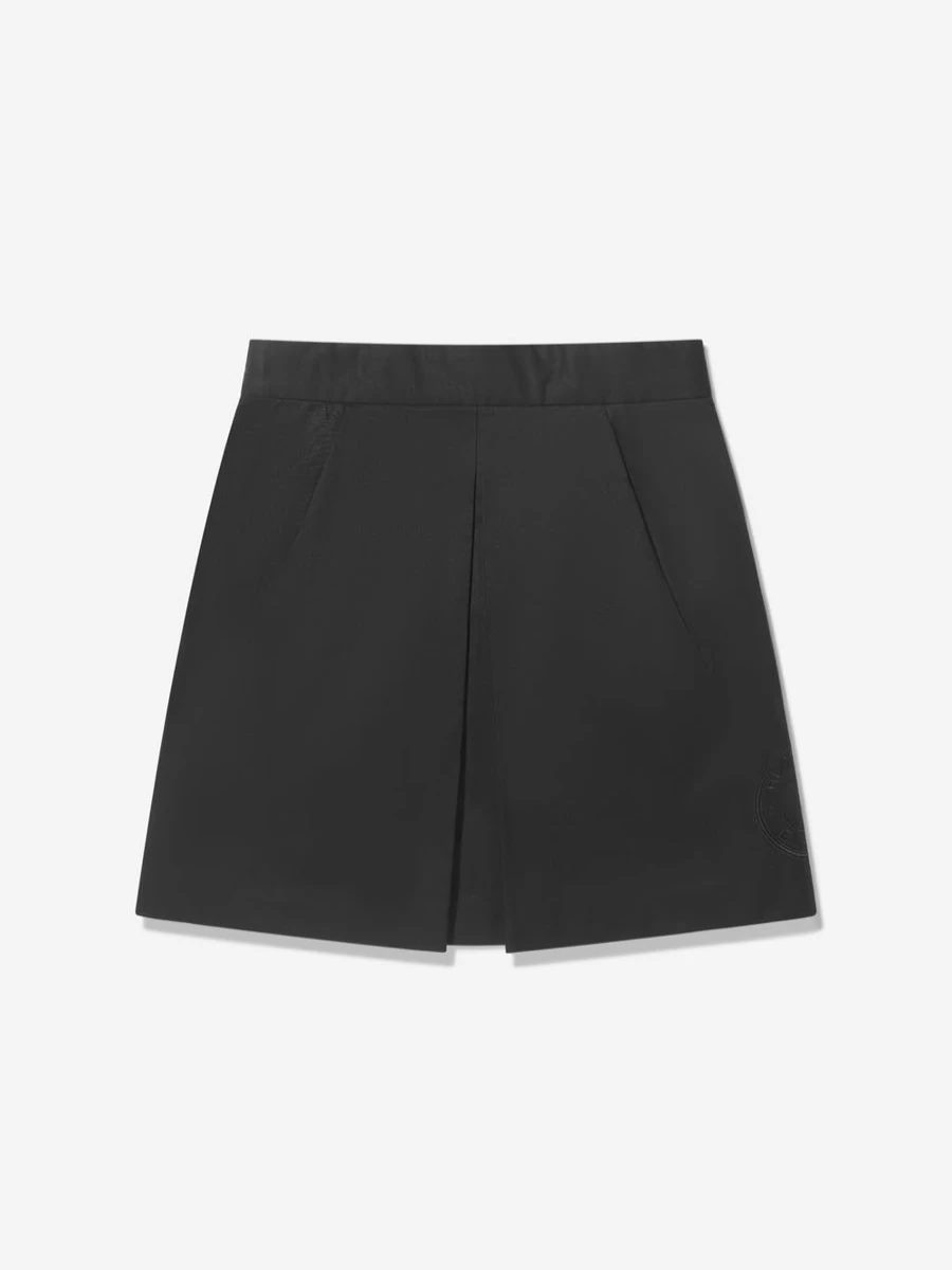 Burberry Kids Girls Myrtle Skirt - Black Pleated Skirt for Girls by Burberry