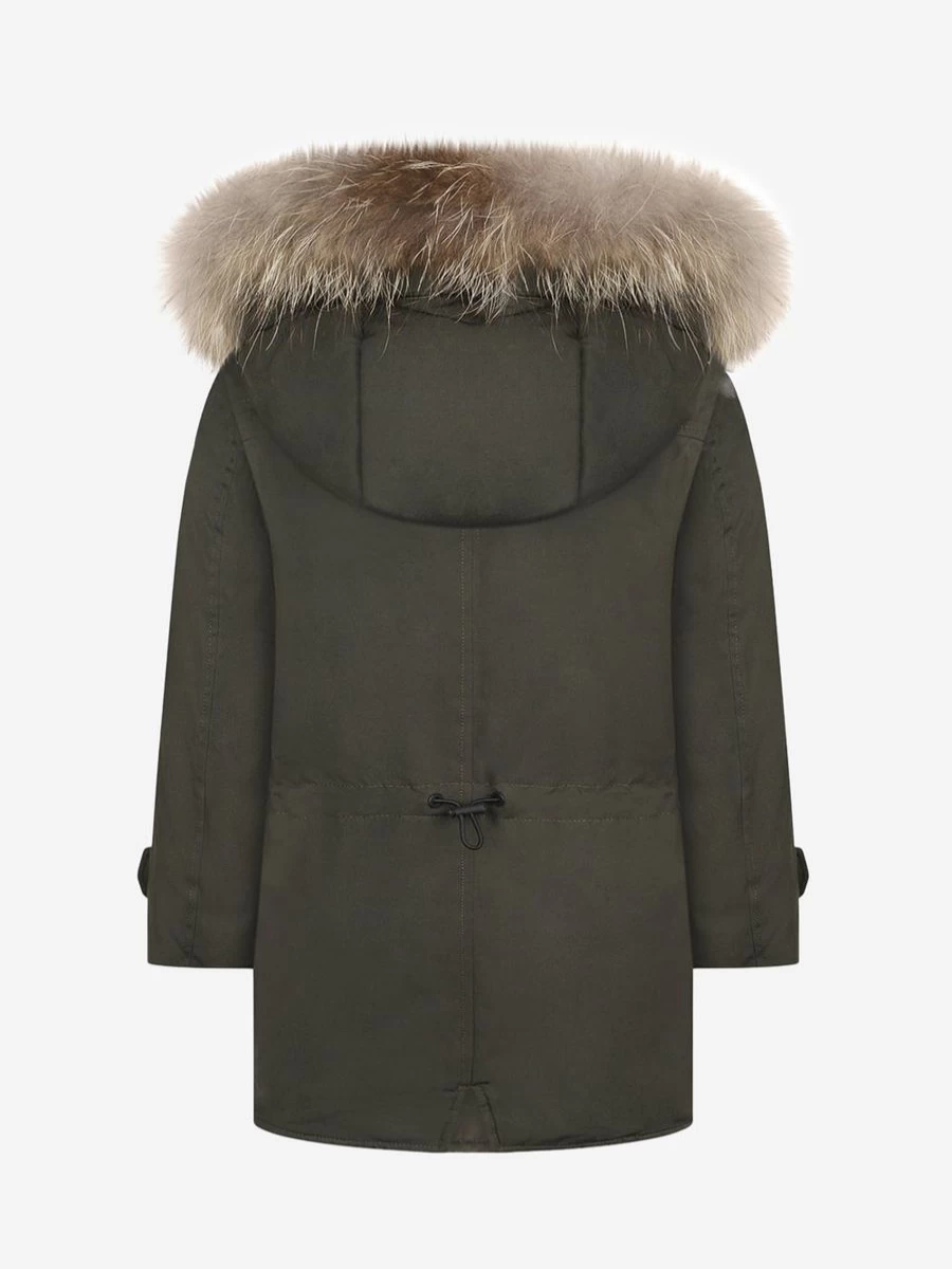 Baby A Boys' Winter Warm Down Padded Parka Coat for Kids
