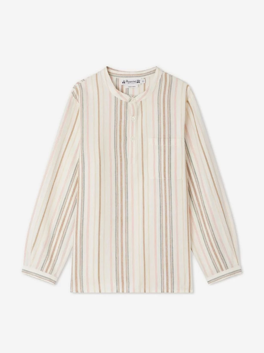 Bonpoint Boys Artiste Multicolored Shirt – Premium Designer Casual Wear