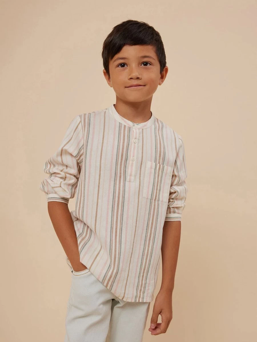 Bonpoint Boys Artiste Multicolored Shirt – Premium Designer Casual Wear