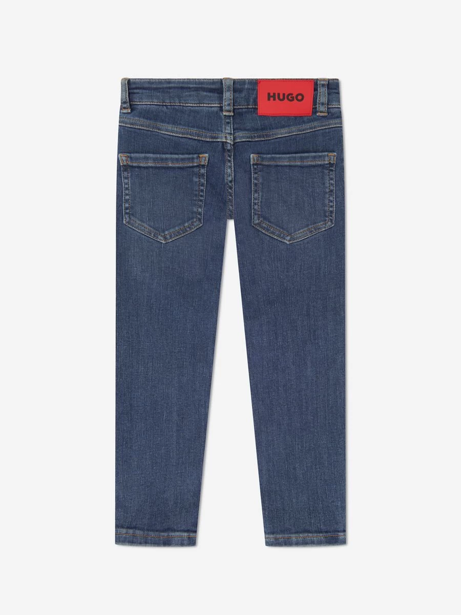Hugo Boys Blue Skinny Fit Jeans for Kids - Stylish & Comfortable Denim Pants