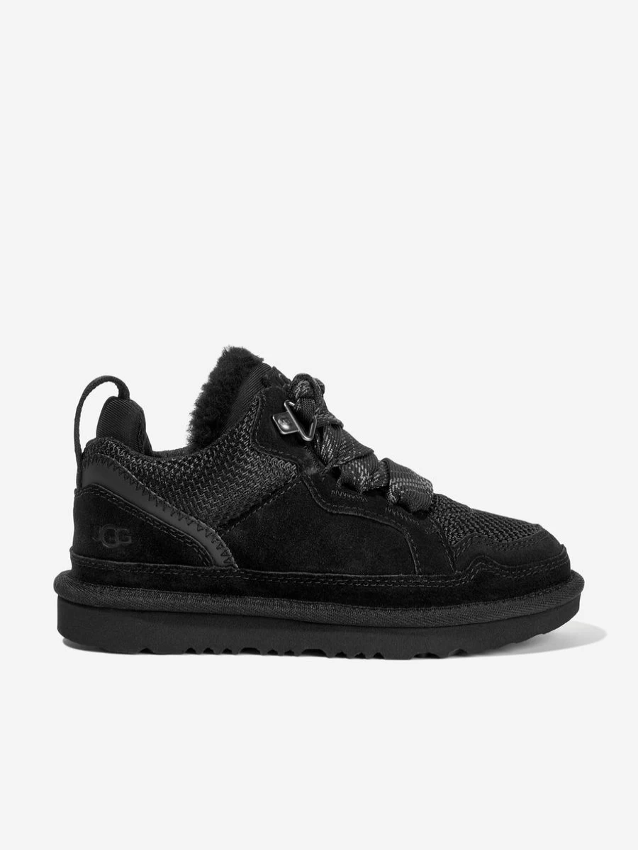 UGG Boys' Lowmel Trainers - Black Kids' Sneakers for Comfort & Style