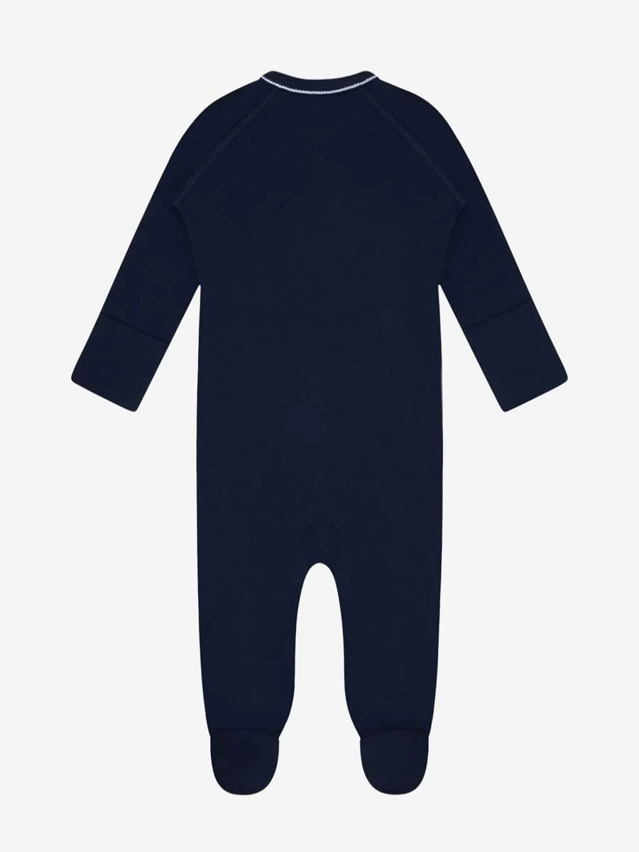 Ralph Lauren Baby Boys Logo Printed Babygrow - Soft Cotton Bodysuit for Infants