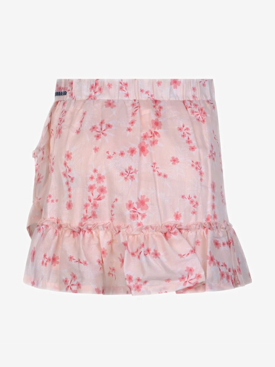 Carmeant Beau Girls Floral Cotton Skirt - Comfortable & Stylish Summer Skirt for Kids