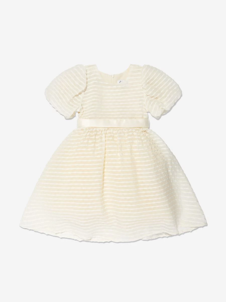 iAMe Teen Girls Yellow Puffed Sleeve Dress - Stylish & Trendy Childsplay Clothing