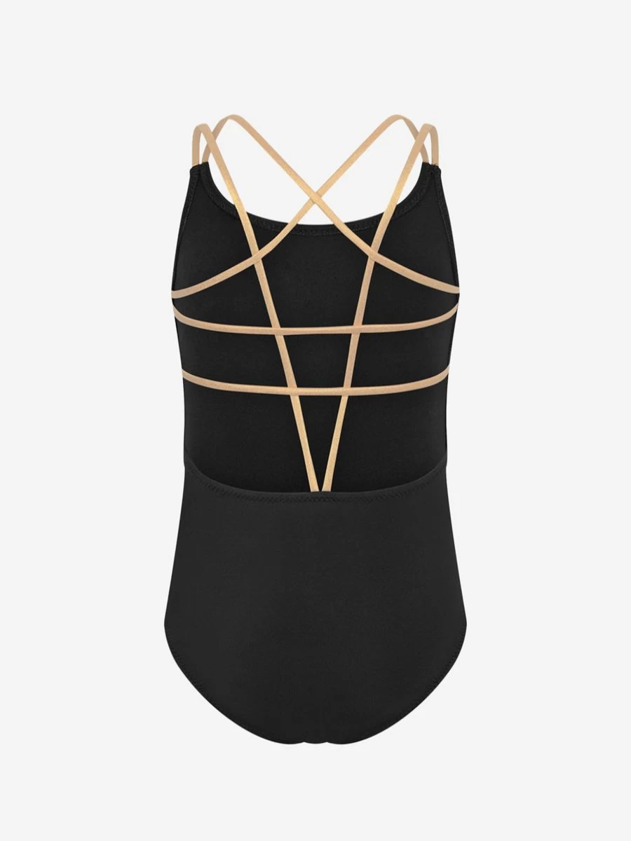 "Nessi Byrd Teen Girls' Gold Star Swimsuit | Trendy One-Piece Bathing Suit for Teens"