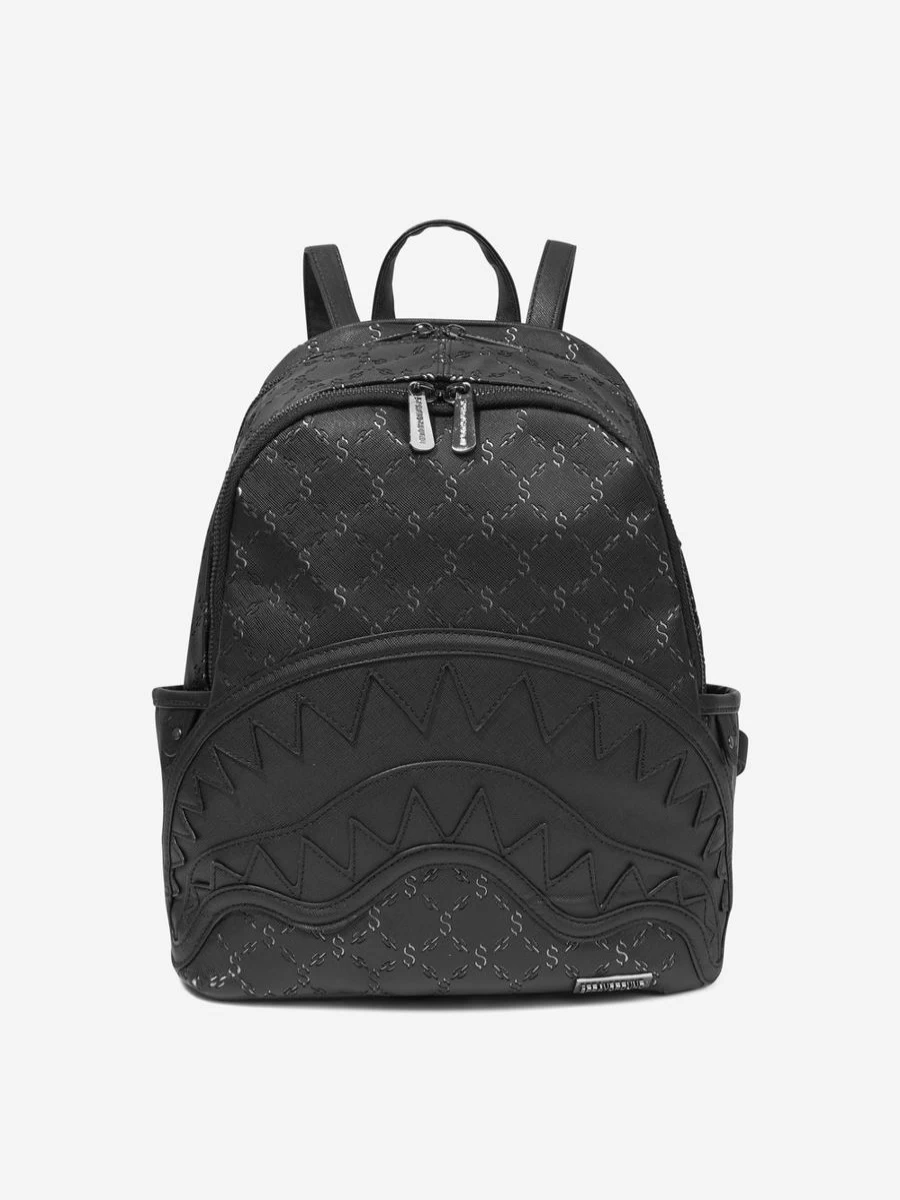 Sprayground Girls Trippy Moneygram Savage Black Backpack for Kids