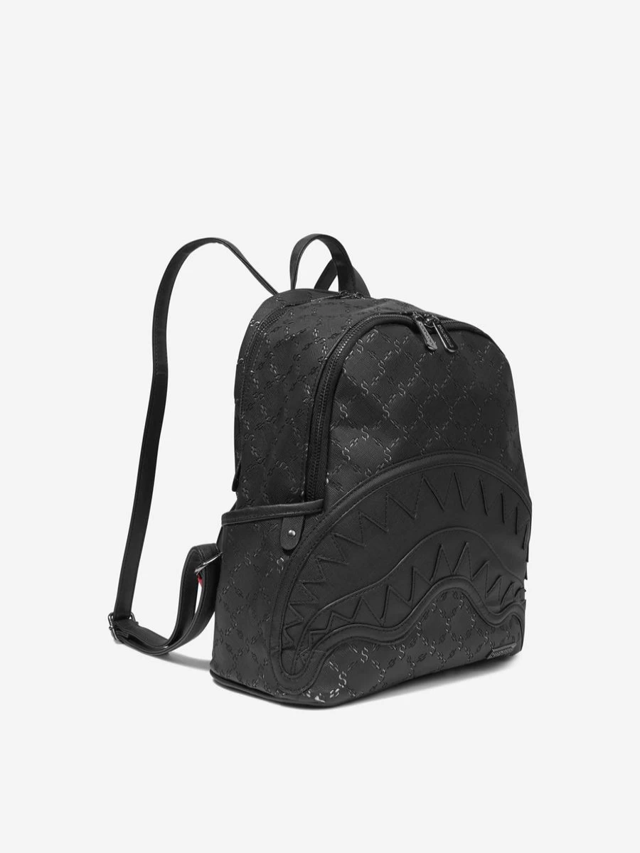 Sprayground Girls Trippy Moneygram Savage Black Backpack for Kids