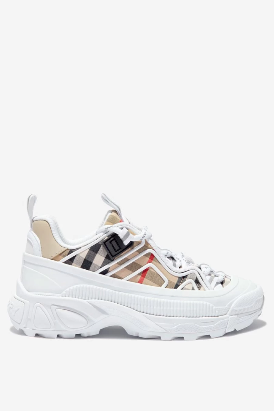 Burberry Kids Girls Mini Arthur Trainers - Stylish Leather Sneakers for Toddlers & Children