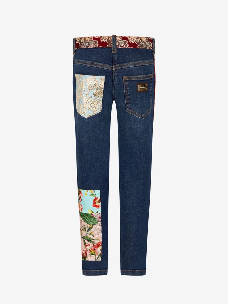 Dolce & Gabbana Kids Girls' Denim Jeans for Toddlers & Teens - Stylish & Comfortable