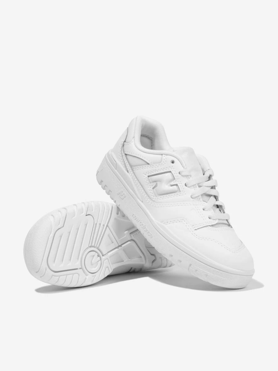 New Balance Girls' 550 White Trainers for Kids