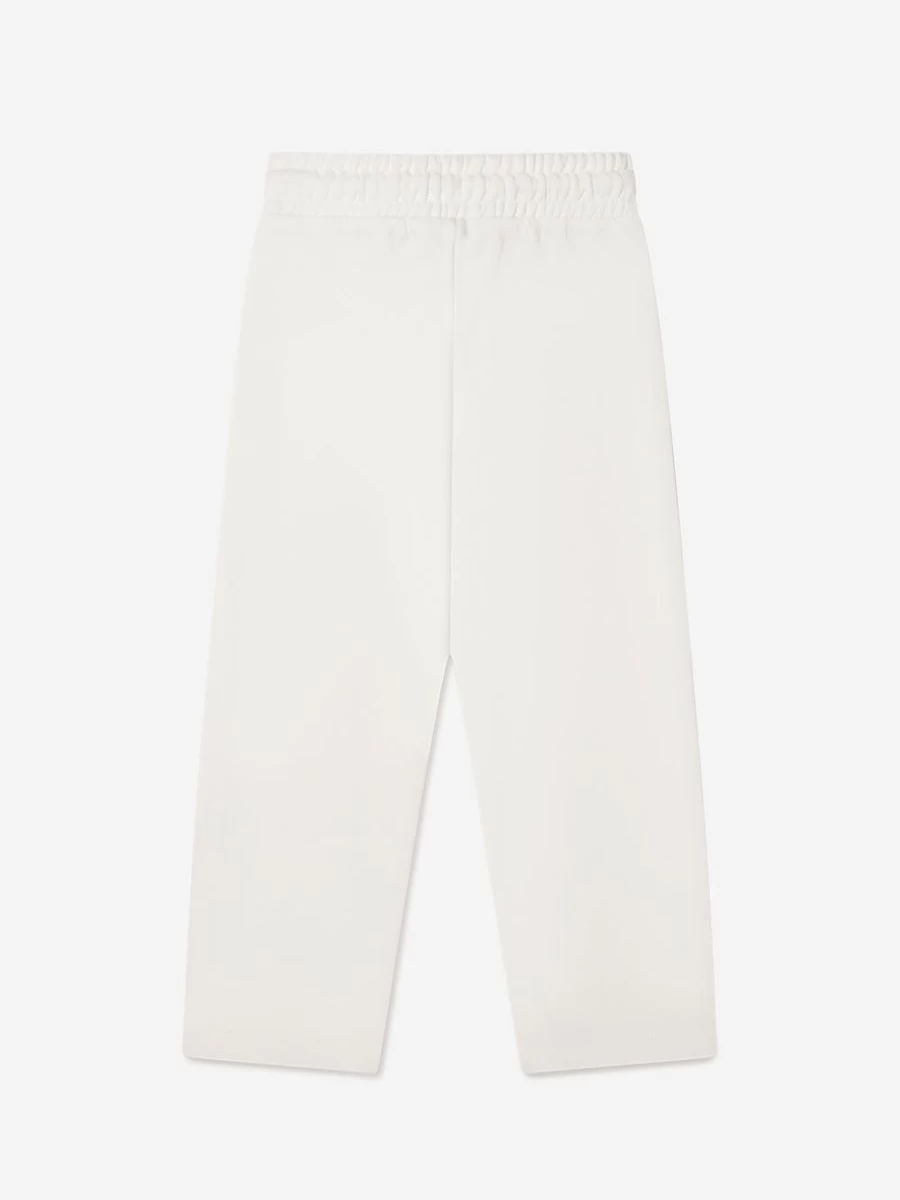 Trussardi Boys Ivory Arrakis Joggers - Comfortable Casual Pants for Kids