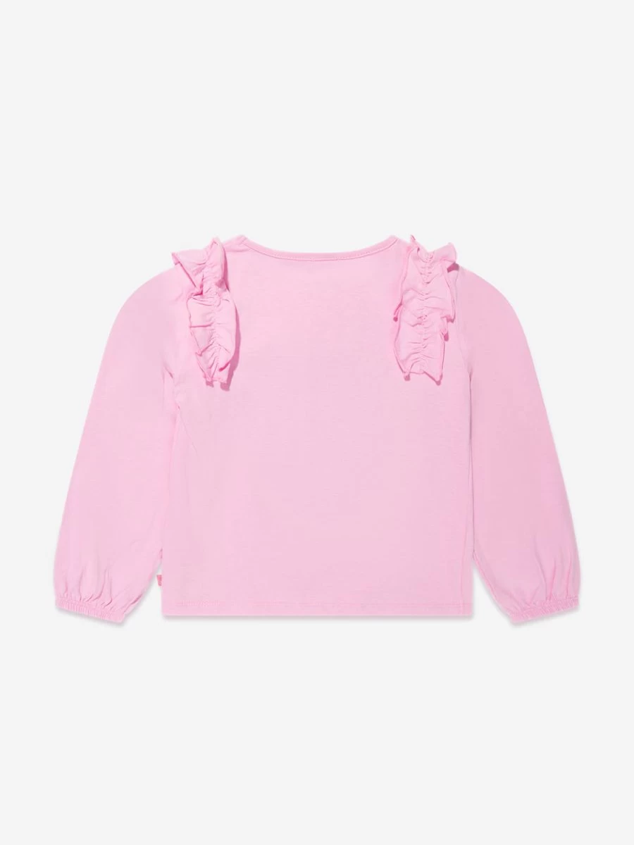 "Billieblush Teen Girls Pink Long Sleeve T-Shirt - Amazing Comfort & Style"