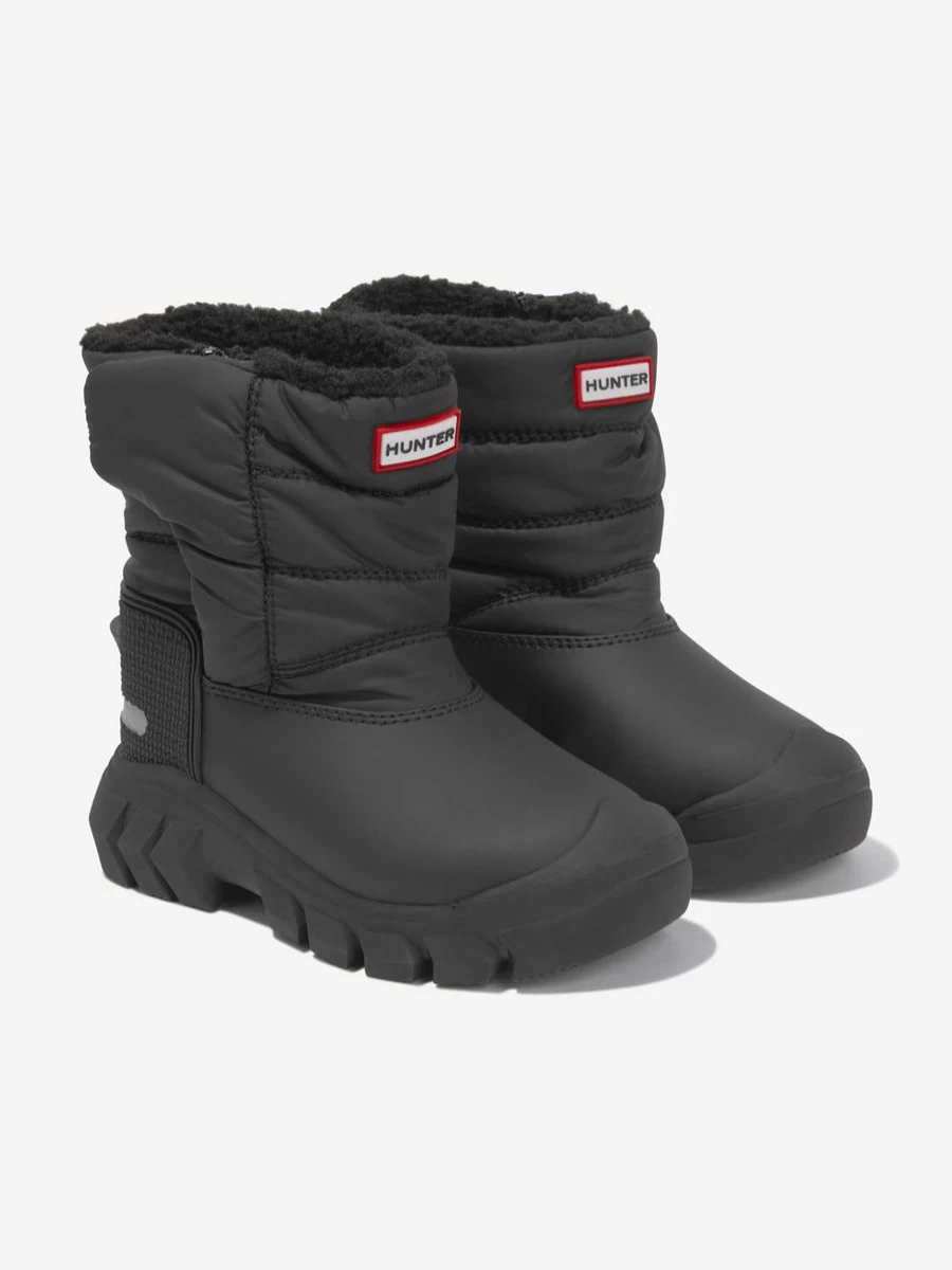 Hunter Girls' Intrepid Snow Boots - Waterproof Winter Boots for Kids