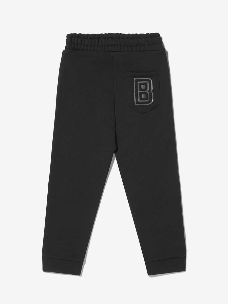 Balmain Boys' Cotton Branded Joggers | Stylish Kids' Tracksuit Pants by Childsplay