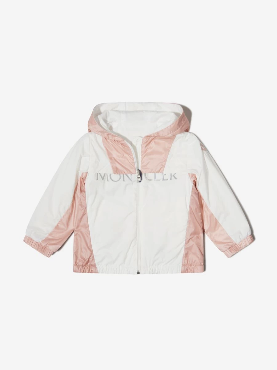Moncler Enfant Baby Girls Hooded Arilas Jacket - Warm Winter Coat for Infants