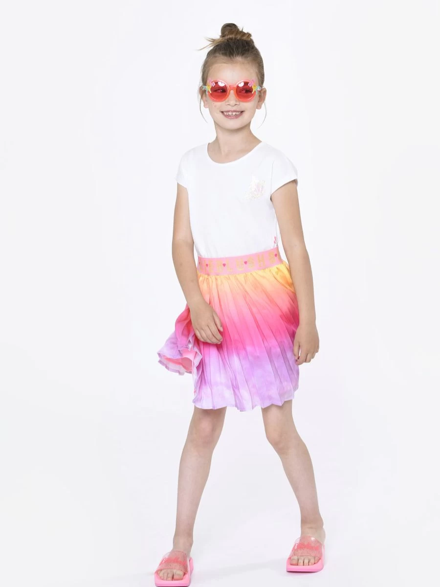 "Billieblush Girls Multicolored Gradient Dress - Stylish & Trendy Outfit for Kids"