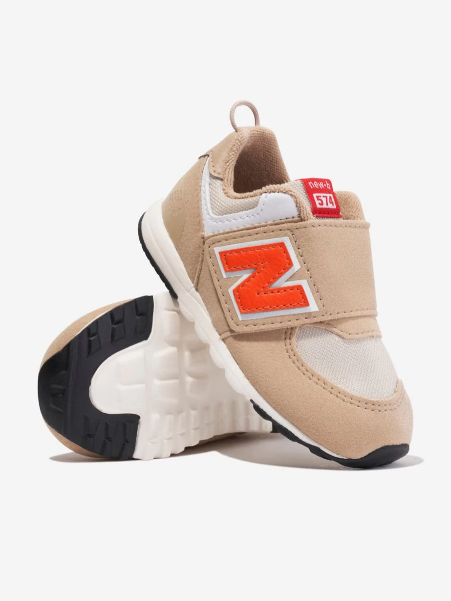 New Balance 574 Kids Girls Multicolor Running Shoes Trainers