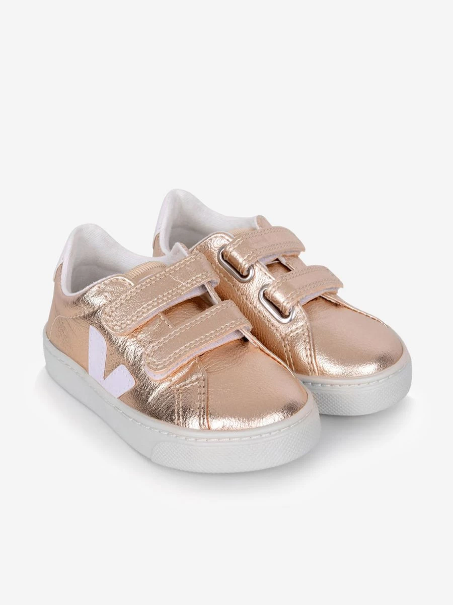 Veja Girls Leather Velcro Sneakers for Teens | Stylish & Comfortable Trainers