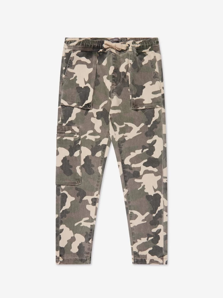 DL1961 Boys' Green Camouflage Jackson Joggers for Kids