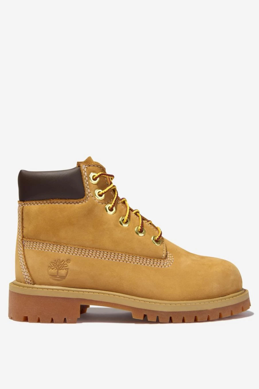 Timberland Teen Nubuck 6 Inch Premium Boots - Durable & Stylish Waterproof Footwear for Teens